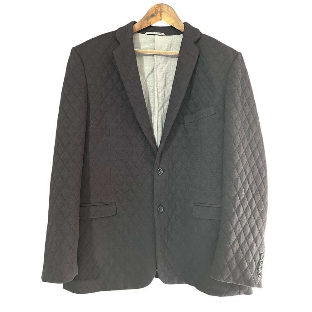 US Polo ASSN Men's sz 46R Cotton Blend Quilted Blazer Nautical